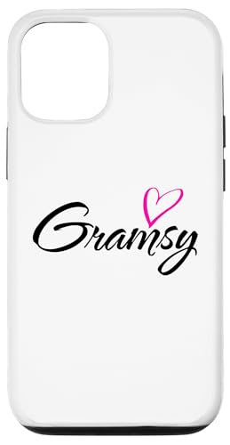 Gramsy mit rosa Herz, lustiges Geschenk für Tante Oma Mutter Hülle für iPhone 12/12 Pro Gramsy mit rosa Herz, lustiges Geschenk für Tante Oma Mutter Hülle für iPhone 12/12 Pro von Glorious Grandma Names