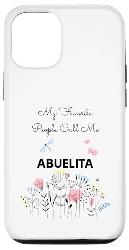 My Favorite People Call Me Abuelita Floral Oma Mama Geschenk Hülle für iPhone 12/12 Pro My Favorite People Call Me Abuelita Floral Oma Mama Geschenk Hülle für iPhone 12/12 Pro von Glorious Grandma Names