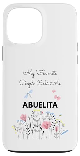 My Favorite People Call Me Abuelita Floral Oma Mama Geschenk Hülle für iPhone 13 Pro Max My Favorite People Call Me Abuelita Floral Oma Mama Geschenk Hülle für iPhone 13 Pro Max von Glorious Grandma Names