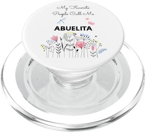 My Favorite People Call Me Abuelita Floral Oma Mama Geschenk PopSockets PopGrip für MagSafe My Favorite People Call Me Abuelita Floral Oma Mama Geschenk PopSockets PopGrip für MagSafe von Glorious Grandma Names