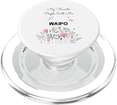 My Favorite People Call Me Waipo Floral Grandma Mom Geschenk PopSockets PopGrip für MagSafe My Favorite People Call Me Waipo Floral Grandma Mom Geschenk PopSockets PopGrip für MagSafe von Glorious Grandma Names