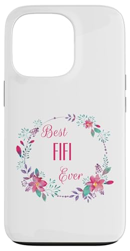 Tolles Fifi aller Zeiten mit rosafarbenem Blumenmuster als Geschenk für Tante, Großmutter und Mutter Hülle für iPhone 13 Pro Tolles Fifi aller Zeiten mit rosafarbenem Blumenmuster als Geschenk für Tante, Großmutter und Mutter Hülle für iPhone 13 Pro von Glorious Grandma Names
