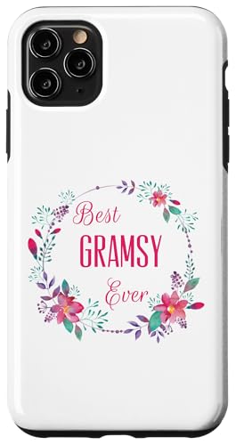 Tolles Gramsy aller Zeiten mit rosafarbenem Blumenmuster als Geschenk für Tante, Oma und Mama Hülle für iPhone 11 Pro Max Tolles Gramsy aller Zeiten mit rosafarbenem Blumenmuster als Geschenk für Tante, Oma und Mama Hülle für iPhone 11 Pro Max von Glorious Grandma Names