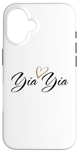 Yia Yia mit Leopardenmuster, Herz, lustiges Geschenk für Tante Oma Hülle für iPhone 16 Yia Yia mit Leopardenmuster, Herz, lustiges Geschenk für Tante Oma Hülle für iPhone 16 von Glorious Grandma Names