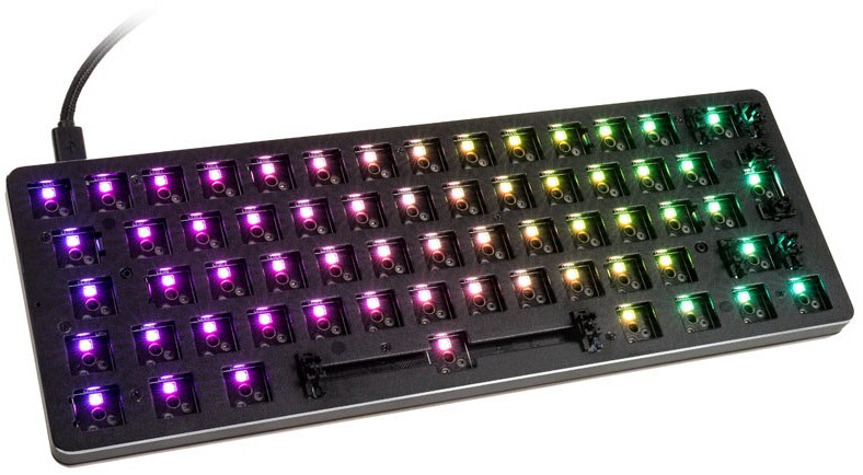 GMMK Compact Barebone (ISO) Gaming Tastatur schwarz von Glorious PC Gaming Race