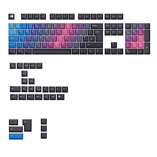 Glorious Gaming Afterparty GPBT Gradient-Tastenkappen, Set mit 135 PBT-Tasten, MX-kompatibel, ISO-Layout, für mechanische Tastaturen in den Formaten 60%, 65%, 75%, TKL und 100% - UK ISO Glorious Gaming Afterparty GPBT Gradient-Tastenkappen, Set mit 135 PBT-Tasten, MX-kompatibel, ISO-Layout, für mechanische Tastaturen in den Formaten 60%, 65%, 75%, TKL und 100% - UK ISO von Glorious PC Gaming Race