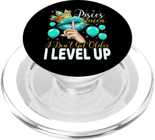 Fischkönigin Ich werde nicht älter Ich steige auf Geburtstagskönigin PopSockets PopGrip für MagSafe Fischkönigin Ich werde nicht älter Ich steige auf Geburtstagskönigin PopSockets PopGrip für MagSafe von Glorious Royal Birthday Queens