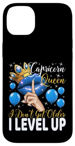 Steinbockkönigin I Don't Get Older I Level Up Birthday Queen Hülle für iPhone 14 Plus von Glorious Royal Birthday Queens