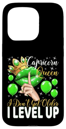 Steinbockkönigin I Don't Get Older I Level Up Birthday Queen Hülle für iPhone 15 Pro von Glorious Royal Birthday Queens