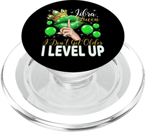 Waagekönigin Ich werde nicht älter Ich steige auf Geburtstagskönigin PopSockets PopGrip für MagSafe Waagekönigin Ich werde nicht älter Ich steige auf Geburtstagskönigin PopSockets PopGrip für MagSafe von Glorious Royal Birthday Queens