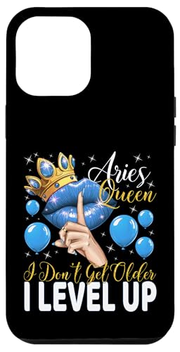 Widderkönigin Ich werde nicht älter Ich steige auf Geburtstagskönigin Hülle für iPhone 12 Pro Max Widderkönigin Ich werde nicht älter Ich steige auf Geburtstagskönigin Hülle für iPhone 12 Pro Max von Glorious Royal Birthday Queens