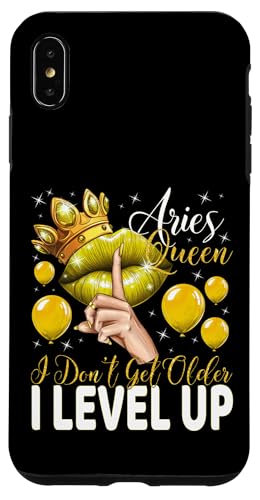 Widderkönigin Ich werde nicht älter Ich steige auf Geburtstagskönigin Hülle für iPhone XS Max Widderkönigin Ich werde nicht älter Ich steige auf Geburtstagskönigin Hülle für iPhone XS Max von Glorious Royal Birthday Queens