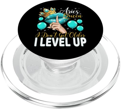 Widderkönigin Ich werde nicht älter Ich steige auf Geburtstagskönigin PopSockets PopGrip für MagSafe Widderkönigin Ich werde nicht älter Ich steige auf Geburtstagskönigin PopSockets PopGrip für MagSafe von Glorious Royal Birthday Queens