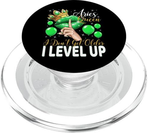 Widderkönigin Ich werde nicht älter Ich steige auf Geburtstagskönigin PopSockets PopGrip für MagSafe Widderkönigin Ich werde nicht älter Ich steige auf Geburtstagskönigin PopSockets PopGrip für MagSafe von Glorious Royal Birthday Queens