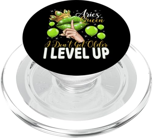 Widderkönigin Ich werde nicht älter Ich steige auf Geburtstagskönigin PopSockets PopGrip für MagSafe Widderkönigin Ich werde nicht älter Ich steige auf Geburtstagskönigin PopSockets PopGrip für MagSafe von Glorious Royal Birthday Queens
