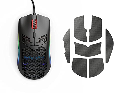Glorious Bundle of Gaming Model O- (Minus) Compact Wired Gaming Mouse, Mattschwarz Gaming Maus-Griffband für Model O- (Minus) von Glorious