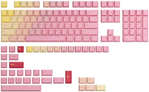 Glorious GPBT Keycaps - Pink Grapefruit von Glorious