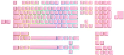Glorious Gaming 145x Aura Keycaps V2 - PBT Pudding Keycaps, RGB-freundlich, PBT-Material für höhere Haltbarkeit & satten Sound, passt auf jeden MX-Style-Schaft, US/GB Layout - Rosa Glorious Gaming 145x Aura Keycaps V2 - PBT Pudding Keycaps, RGB-freundlich, PBT-Material für höhere Haltbarkeit & satten Sound, passt auf jeden MX-Style-Schaft, US/GB Layout - Rosa von Glorious