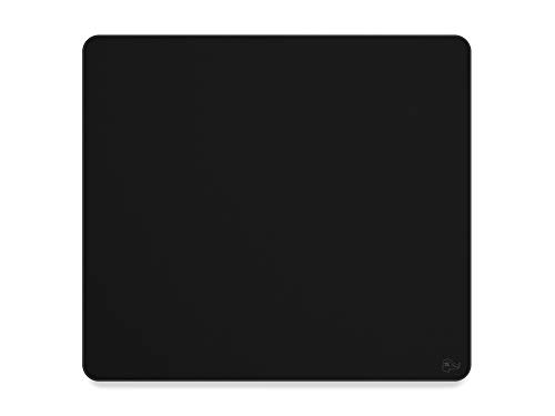 Glorious Gaming Cloth Gaming Mousepad (XL Heavy) - Gesteppte Ränder, Glatte Oberfläche für Speed & Control, Rutschfester Boden, waschmaschinenfest, groß (460 x 410 x 5mm) - Black Stealth von Glorious