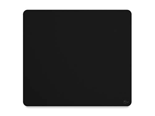 Glorious Gaming Cloth Gaming Mousepad (XL Heavy) - Gesteppte Ränder, Glatte Oberfläche für Speed & Control, Rutschfester Boden, waschmaschinenfest, groß (460 x 410 x 5mm) - Black Stealth von Glorious PC Gaming Race