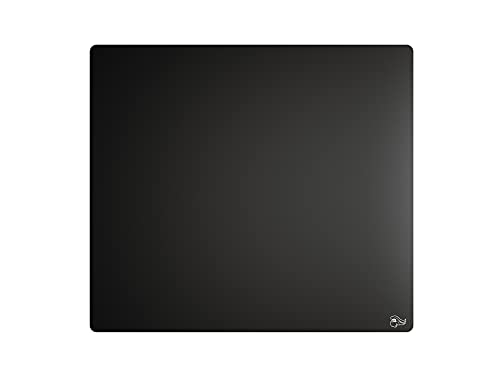 Glorious Gaming Elements AIR Gaming Mousepad - Ultra-schnelles hartes Pad, nahezu reibungslose Oberfläche für Pure Geschwindigkeit, ultradünn (0,5mm), Klebefläche, AIR (430 x 380 x 0,5mm) - Schwarz von Glorious