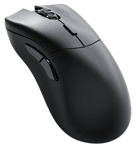 Glorious Gaming Model D 2 PRO Wireless Gaming Mouse – 2,4-GHz-Funk mit 1 ms Verzögerung, 100 Mio. Klicks, 60 g, Lange Akkulaufzeit, Sensor mit 26 k DPI, ergonomisch, 6 Tasten, PTFE-Füße – Schwarz von Glorious