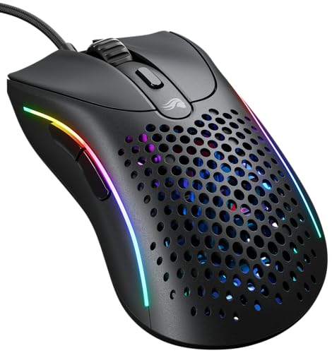 Glorious Gaming Model D 2 Wired Gaming Mouse - ergonomische, superleicht 58g, 26K optischer Sensor, 6 programmierbare Tasten, 80-Millionen-Klicks-Lebensdauer, FPS, MMO, MOBA - Mattschwarz Glorious Gaming Model D 2 Wired Gaming Mouse - ergonomische, superleicht 58g, 26K optischer Sensor, 6 programmierbare Tasten, 80-Millionen-Klicks-Lebensdauer, FPS, MMO, MOBA - Mattschwarz von Glorious PC Gaming Race