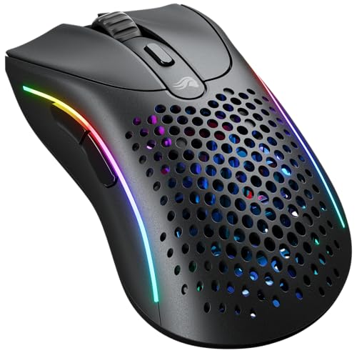 Glorious Gaming Model D 2 Wireless Gaming Mouse - superleicht 66g, bis zu 210h Batterie, 26K Opt. Sensor, 6 Program. Tasten, 80 Millionen Klicks, FPS, MMO, MOBA - Mattschwarz Glorious Gaming Model D 2 Wireless Gaming Mouse - superleicht 66g, bis zu 210h Batterie, 26K Opt. Sensor, 6 Program. Tasten, 80 Millionen Klicks, FPS, MMO, MOBA - Mattschwarz von Glorious PC Gaming Race