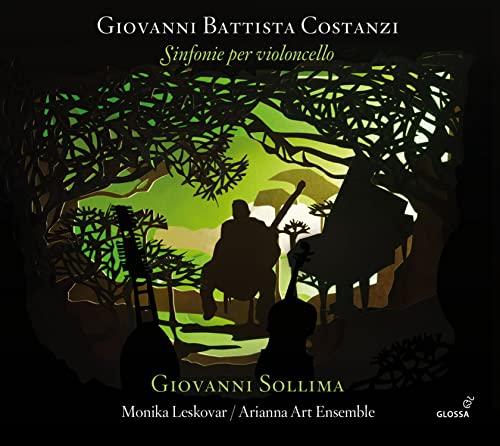 Costanzi: Sinfonien für Violoncello & B.c. von Glossa Music (Note 1 Musikvertrieb)