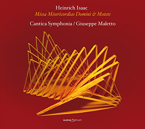 Isaac: Missa Misericordias Domini & Motetten von Glossa Music (Note 1 Musikvertrieb)