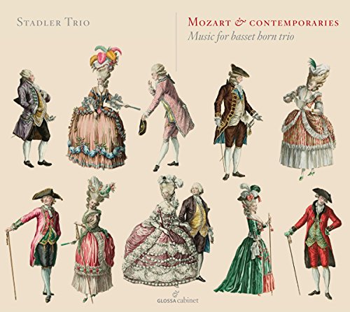 Trios für Bassetthorn von W. A. Mozart & seinen Zeitgenossen von Glossa (Note 1 Musikvertrieb)