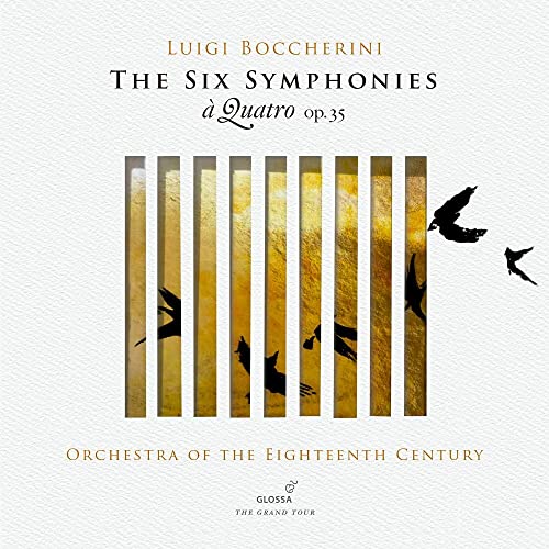 Boccherini: Sechs Sinfonien op. 35 (Fassung für Streicher) von Glossa
