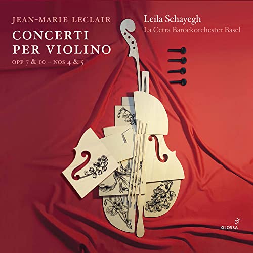 Leclair: Concerti Per Violino Opp.7 & 10; 4 & 5 von Glossa