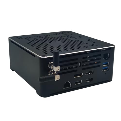 Glovary Mini PC Intel Octa Core i9 10880H Windows 11 Pro Micro Desktop Computer, 16GB RAM 512GB NVMe SSD, Dual NIC Small Computers, 4K60Hz, Tiny Box PC, 6USB, Type C, WIFI6, BT5.2 von Glovary