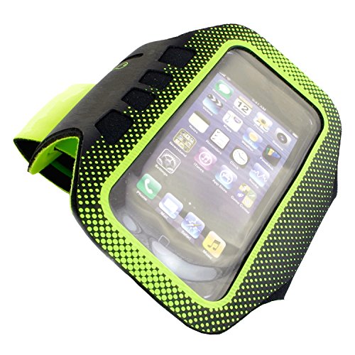 Sunen Joggen Sportarmband für für Apple iPhone 5/5 C/5S für Schlüssel und praktischer Klettverschluss von Glovii
