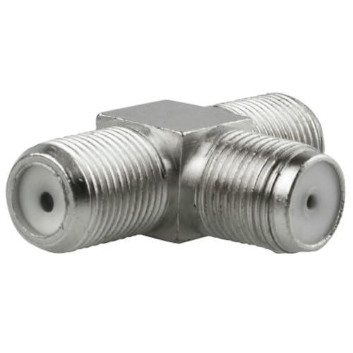 F-Stecker 2-Buchse auf 1 Stecker, TV-Sat-Gewinde, Anschluss von Antennen und Anderen Signalübertragungskomponenten. Ideal zur Verbesserung Ihrer Installation. F-Stecker 2-Buchse auf 1 Stecker, TV-Sat-Gewinde, Anschluss von Antennen und Anderen Signalübertragungskomponenten. Ideal zur Verbesserung Ihrer Installation. von Glowster