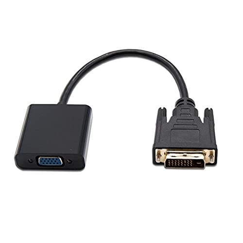 Glowster DVI 24+1 zu VGA HDB15 Konverter 10 cm schwarz ideal zum Anschluss von Geräten mit DVI-Ausgang an Monitore mit VGA-Eingang. Glowster DVI 24+1 zu VGA HDB15 Konverter 10 cm schwarz ideal zum Anschluss von Geräten mit DVI-Ausgang an Monitore mit VGA-Eingang. von Glowster