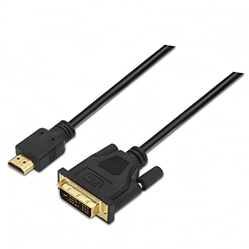 Glowster DVI-auf-HDMI-Adapterkabel, DVI 18+1 Stecker auf HDMI-Stecker, Länge 1,8 m, ideal für den Anschluss von Multimedia-Geräten und Video-Streaming. Glowster DVI-auf-HDMI-Adapterkabel, DVI 18+1 Stecker auf HDMI-Stecker, Länge 1,8 m, ideal für den Anschluss von Multimedia-Geräten und Video-Streaming. von Glowster