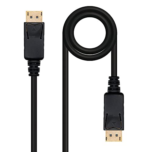 Glowster DisplayPort-Kabel 3.0 m, DP/M-DP/M, schwarz, zum Anschluss von High-Definition-Audio- und Videogeräten. Glowster DisplayPort-Kabel 3.0 m, DP/M-DP/M, schwarz, zum Anschluss von High-Definition-Audio- und Videogeräten. von Glowster