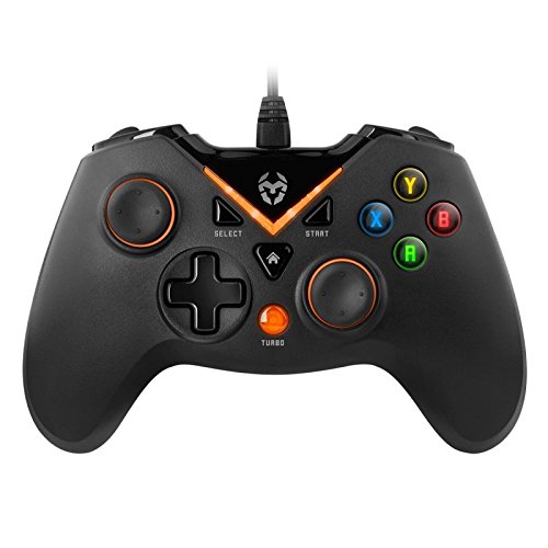 Glowster Gamepad für PC/PS3, USB-Anschluss, ergonomisches Design, programmierbare Tasten, ideal für Videospiele und präzise Steuerung. Glowster Gamepad für PC/PS3, USB-Anschluss, ergonomisches Design, programmierbare Tasten, ideal für Videospiele und präzise Steuerung. von Glowster