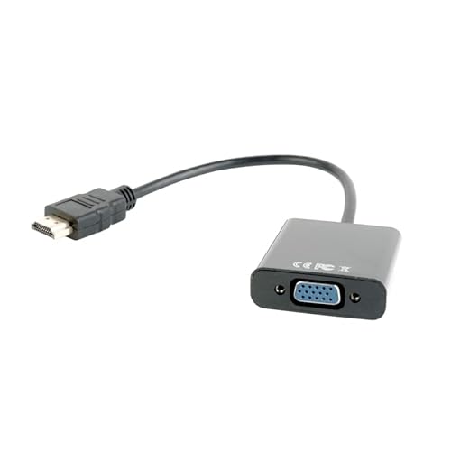 Glowster HDMI-zu-VGA-Adapter mit Audio, konvertiert digitales zu analoges Signal für Projektoren und Monitore. Glowster HDMI-zu-VGA-Adapter mit Audio, konvertiert digitales zu analoges Signal für Projektoren und Monitore. von Glowster