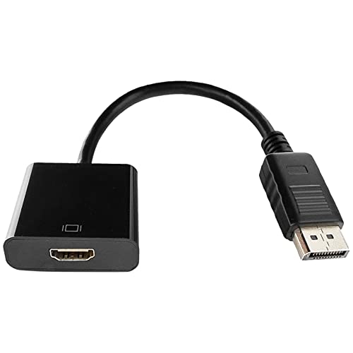 Glowster Hochwertiger DisplayPort (M) auf HDMI (H) Adapter, unterstützt Audio und Video, ideal für den Anschluss von Geräten an Bildschirme und Fernseher. von Glowster