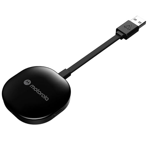 Glowster Kabelloser Adapter für Android-Auto: Bluetooth-Verbindung, einfache Installation, kompatibel mit Mehreren Fahrzeugen, Zugriff auf Apps und Navigation. Glowster Kabelloser Adapter für Android-Auto: Bluetooth-Verbindung, einfache Installation, kompatibel mit Mehreren Fahrzeugen, Zugriff auf Apps und Navigation. von Glowster