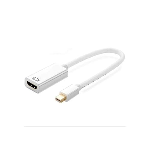 Glowster Mini DisplayPort auf HDMI 4K Adapter, High Definition, unterstützt Audio und Video, ideal für den Anschluss von Geräten an externe Displays. Glowster Mini DisplayPort auf HDMI 4K Adapter, High Definition, unterstützt Audio und Video, ideal für den Anschluss von Geräten an externe Displays. von Glowster