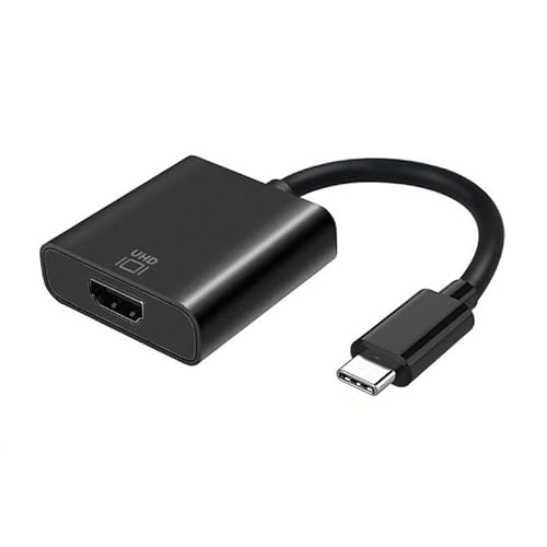 Glowster USB-C-zu-HDMI-Konverter 4K, 15 cm, schwarz, ideal für den Anschluss von Geräten an Externe Displays. Glowster USB-C-zu-HDMI-Konverter 4K, 15 cm, schwarz, ideal für den Anschluss von Geräten an Externe Displays. von Glowster