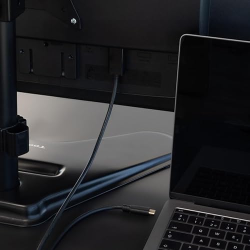 Glowster USB-C-zu-HDMI-Konverterkabel, 1,8 m, schwarz, überträgt Bilder und Sound mit hoher Definition zu HDMI-Geräten. Glowster USB-C-zu-HDMI-Konverterkabel, 1,8 m, schwarz, überträgt Bilder und Sound mit hoher Definition zu HDMI-Geräten. von Glowster