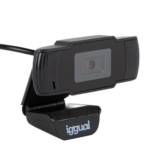Glowster USB-HD-Webcam, 720p, Auflösung 1280 x 720, Basisansicht, ideal für Videokonferenzen und Streaming. von Glowster