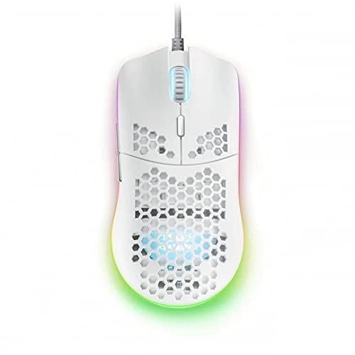 Glowster Ultraleichte Maus, Weiß, 12400 DPI, ergonomisches Design, ideal für Gamer und präzises Arbeiten in digitalen Umgebungen. Glowster Ultraleichte Maus, Weiß, 12400 DPI, ergonomisches Design, ideal für Gamer und präzises Arbeiten in digitalen Umgebungen. von Glowster