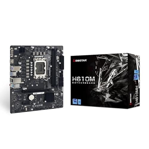 MATX Mainboard H610MH D5 LGA1700, ideal für den BAU kostengünstiger PCs und effiziente Leistung bei täglichen Aufgaben und leichtem Gaming. von Glowster
