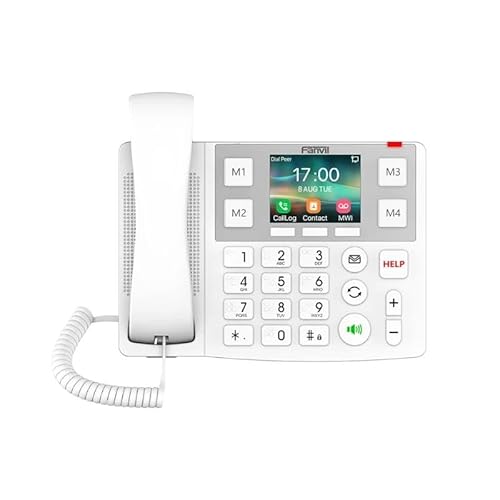 SIP-Telefon mit großen Tasten, ideal für Benutzer mit Sehbehinderung, bietet einfachen Zugriff und Funktionen für effektive Kommunikation. SIP-Telefon mit großen Tasten, ideal für Benutzer mit Sehbehinderung, bietet einfachen Zugriff und Funktionen für effektive Kommunikation. von Glowster